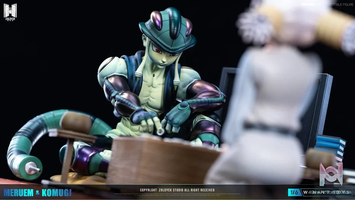 Meruem and Komugi - Hunter x Hunter - Zoldyck Studio resin statue Zoldyck Studio anime figure