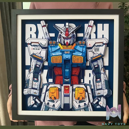 KALA HOME Studio – RX-78-2 Gundam #02 3D Decorative Painting Gundam
