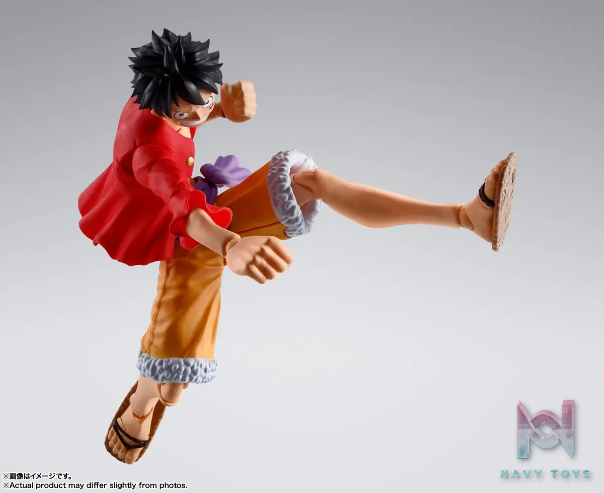BANDAI SPIRITS – S.H.Figuarts Monkey D. Luffy Onigashima Raid ONE PIECE (Licensed)