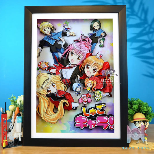 KALA HOME Studio – Shugo Chara! Multiple Characters 3D Decorative Painting Shugo Chara!