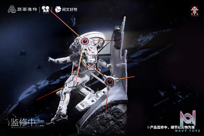 YueWenHaoWu X PPDF Studio – Ling Cage Bai Yue Kui Swift Extravehicular Operations Suit 1/6 Statue (Licensed)