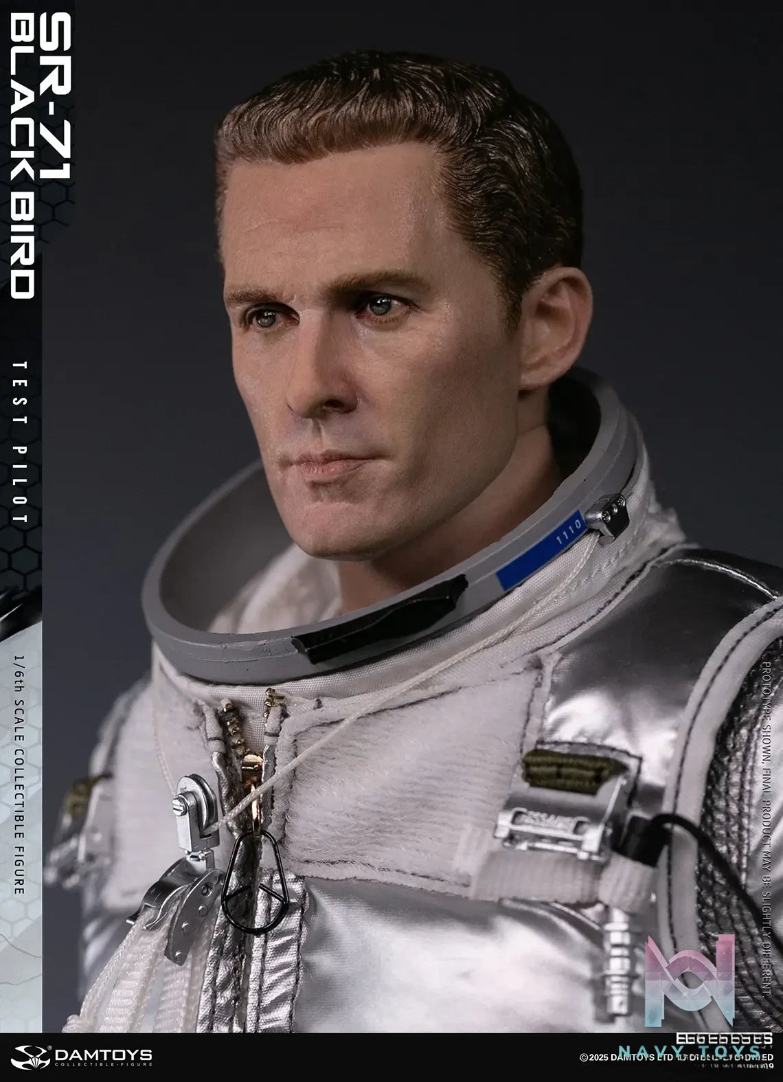 DAMTOYS – 1/6 Scale SR-71 Blackbird Test Pilot NO.78109 (Licensed)