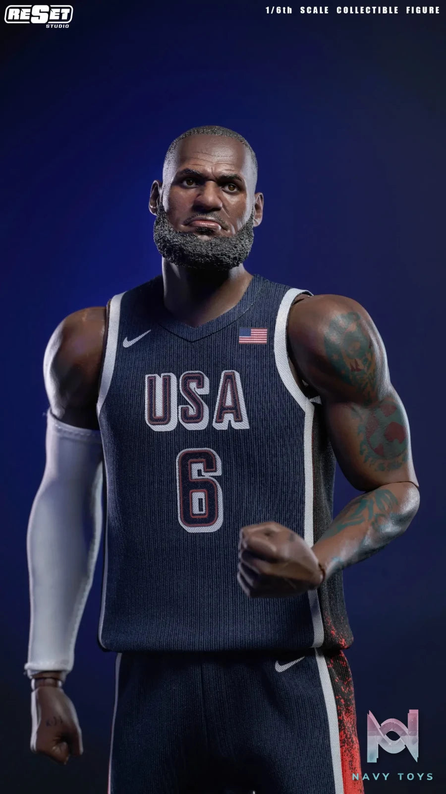 Reset Studio – Team USA Olympics James 1/6 Collectible Action Figure