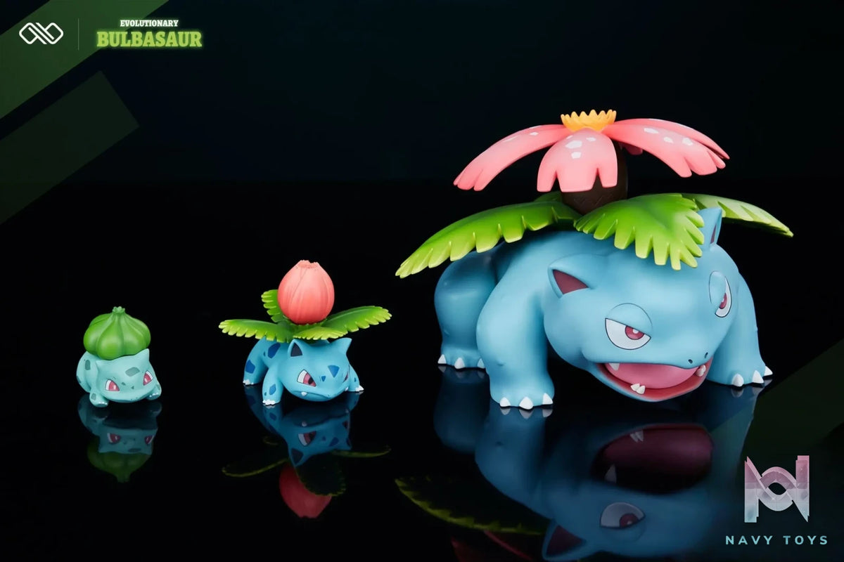 Infinite Studio – Pokémon Bulbasaur evolution group