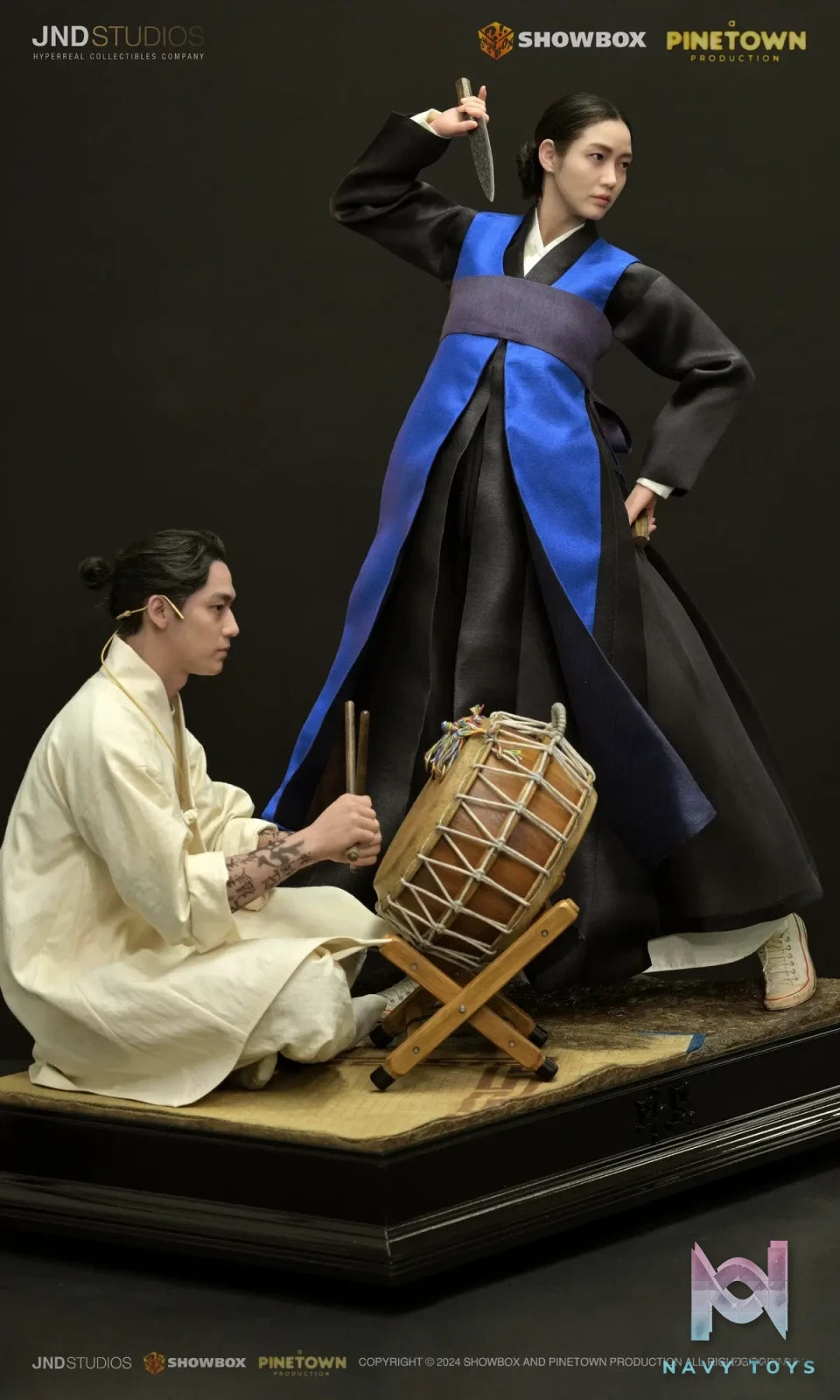 JND Studio – 1/3 Korean movie Exhuma Hwa-rim & Bong-gil (Licensed)