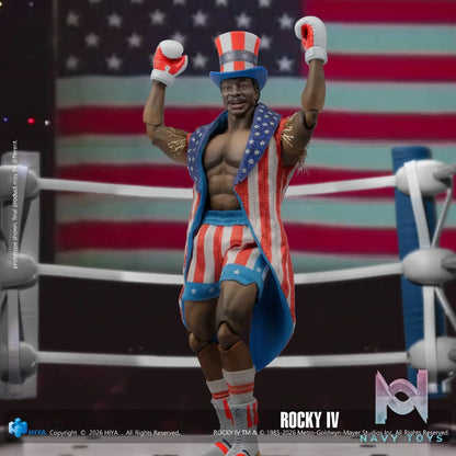 Hiya Toys – Exquisite Super Series Rocky IV Apollo Creed 1/12 Scale Action Figure ESR0233 (Licensed)