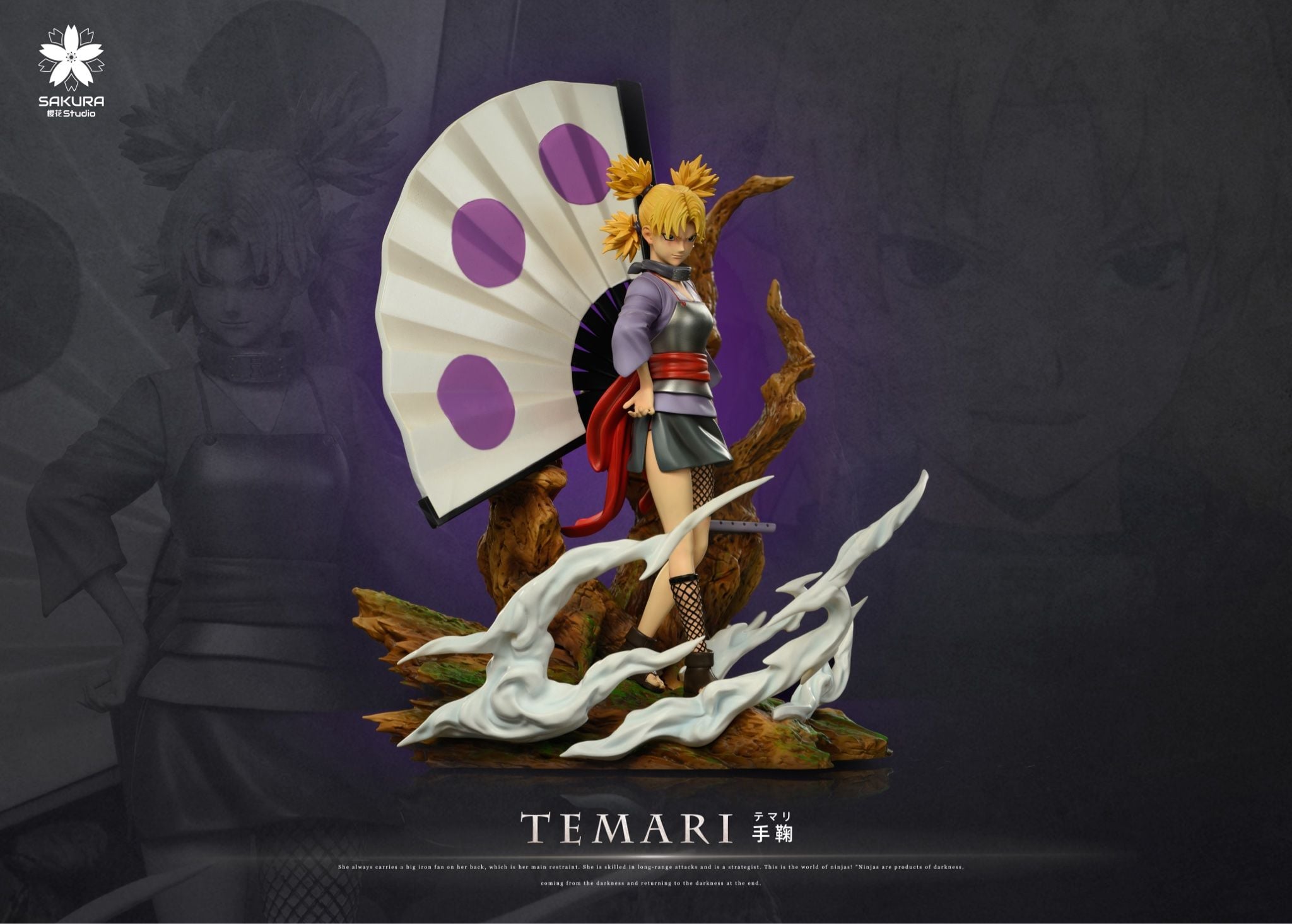 Temari - Naruto - Sakura Studio resin statue Sakura Studio anime figure