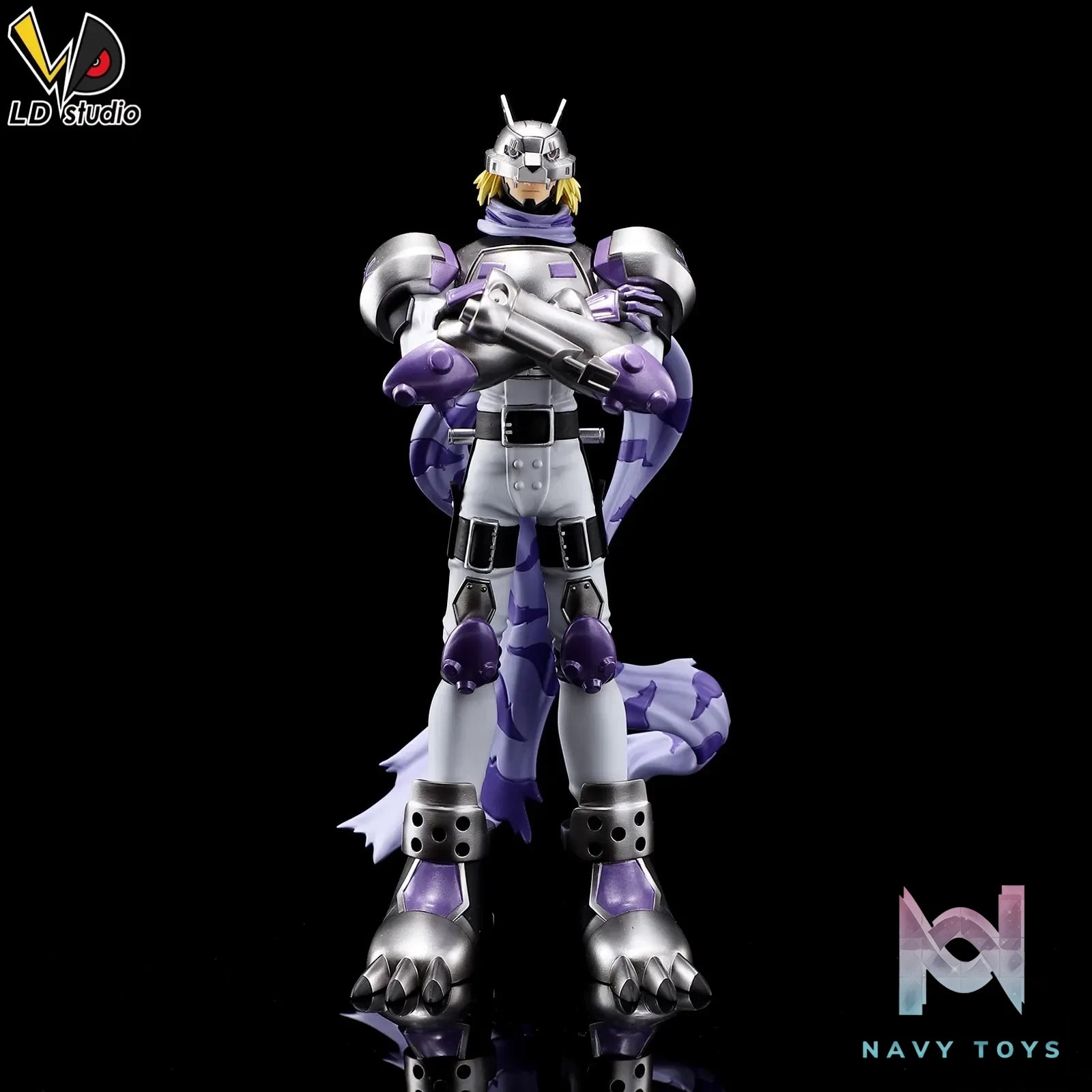 LD Studio – Digimon 04 Infinite Zone Ten Warriors Resonance Series 5th and 6th Series Wolfmon & Blitzmon