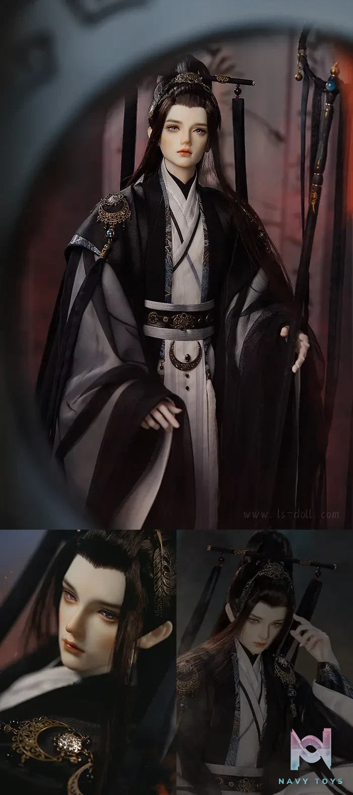 Loong Soul – Wu Zhen Wizard BJD Doll Original (Licensed)