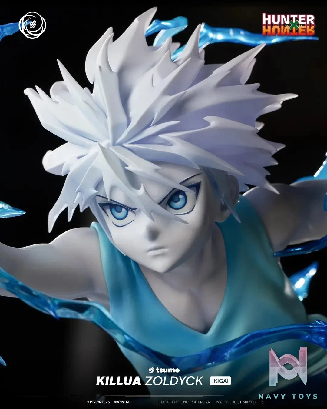 TSUME Studio - Hunter x Hunter KILLUA ZOLDYCK IKIGAI (Licensed) resin statue Navy Toys anime figure