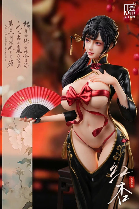 TGZW Studio - Uniform Series Part 3: Cheongsam Red Apricot (Licensed) resin statue Navy Toys anime figure