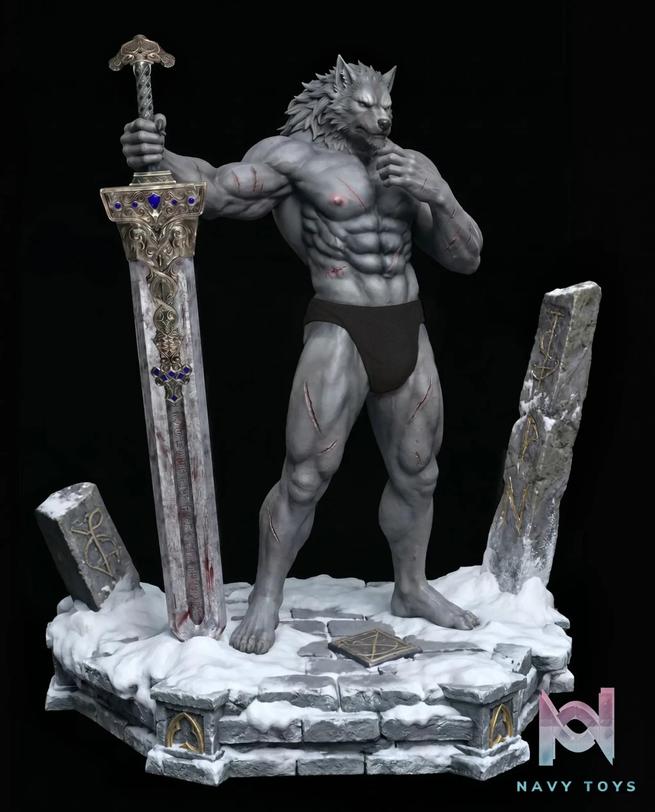 Xing Shou Yu Jing Studio – Blaidd the Half-Wolf Elden Ring