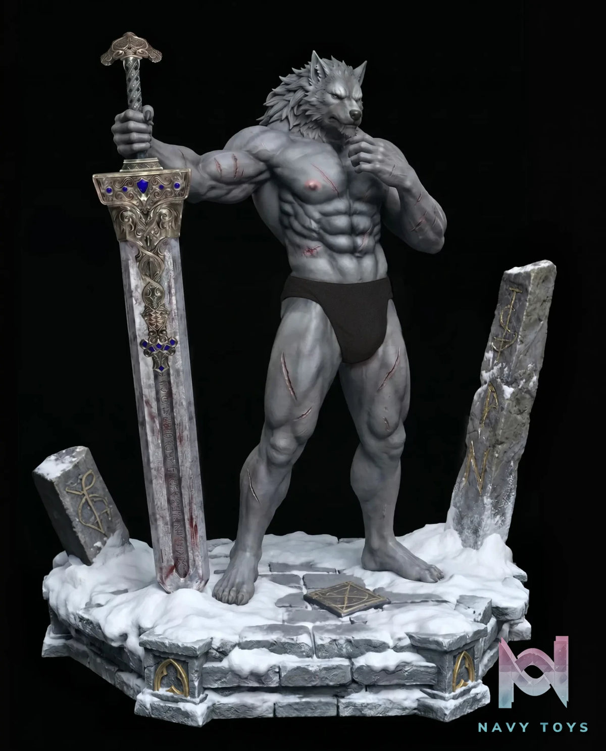 Xing Shou Yu Jing Studio – Blaidd the Half-Wolf Elden Ring