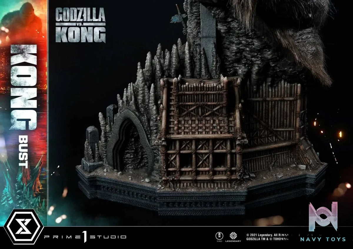 Prime 1 Studio – Life Size Bust Godzilla vs Kong Kong LSGVK-02 (Licensed)