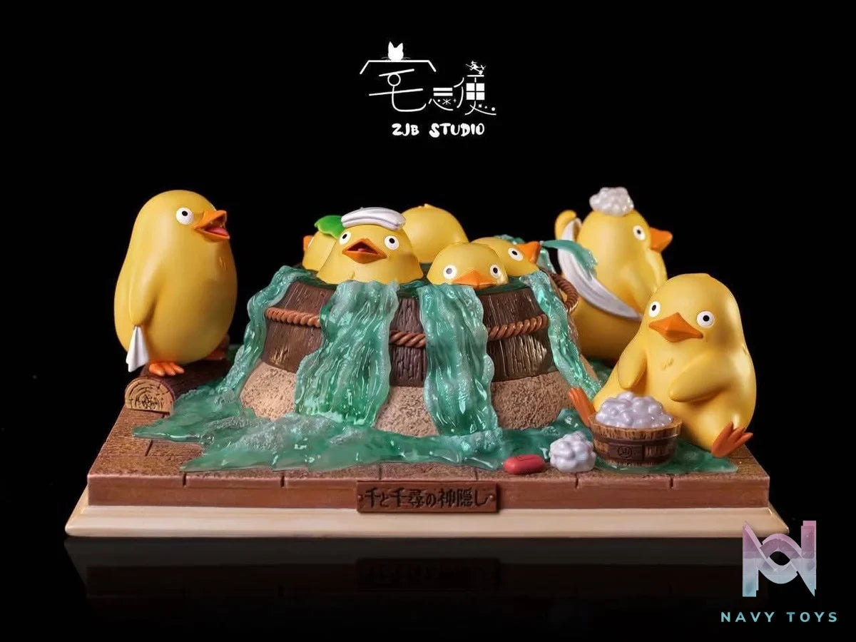 Duck Bath resin statue ZJB Studio anime figure