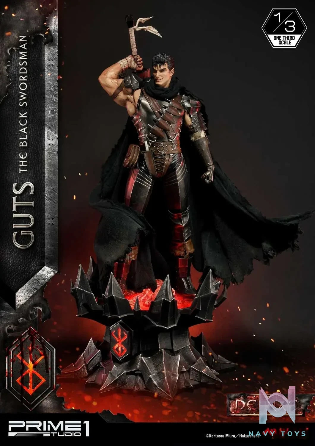 Prime 1 Studio – Museum Masterline Berserk Guts The Black Swordsman MMBR-01 MMBR-01DX (Licensed)