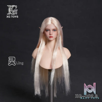 XG Toys – 1/6 Movable Eyes Elf Princess Head Sculpt XG-002 (Licensed)