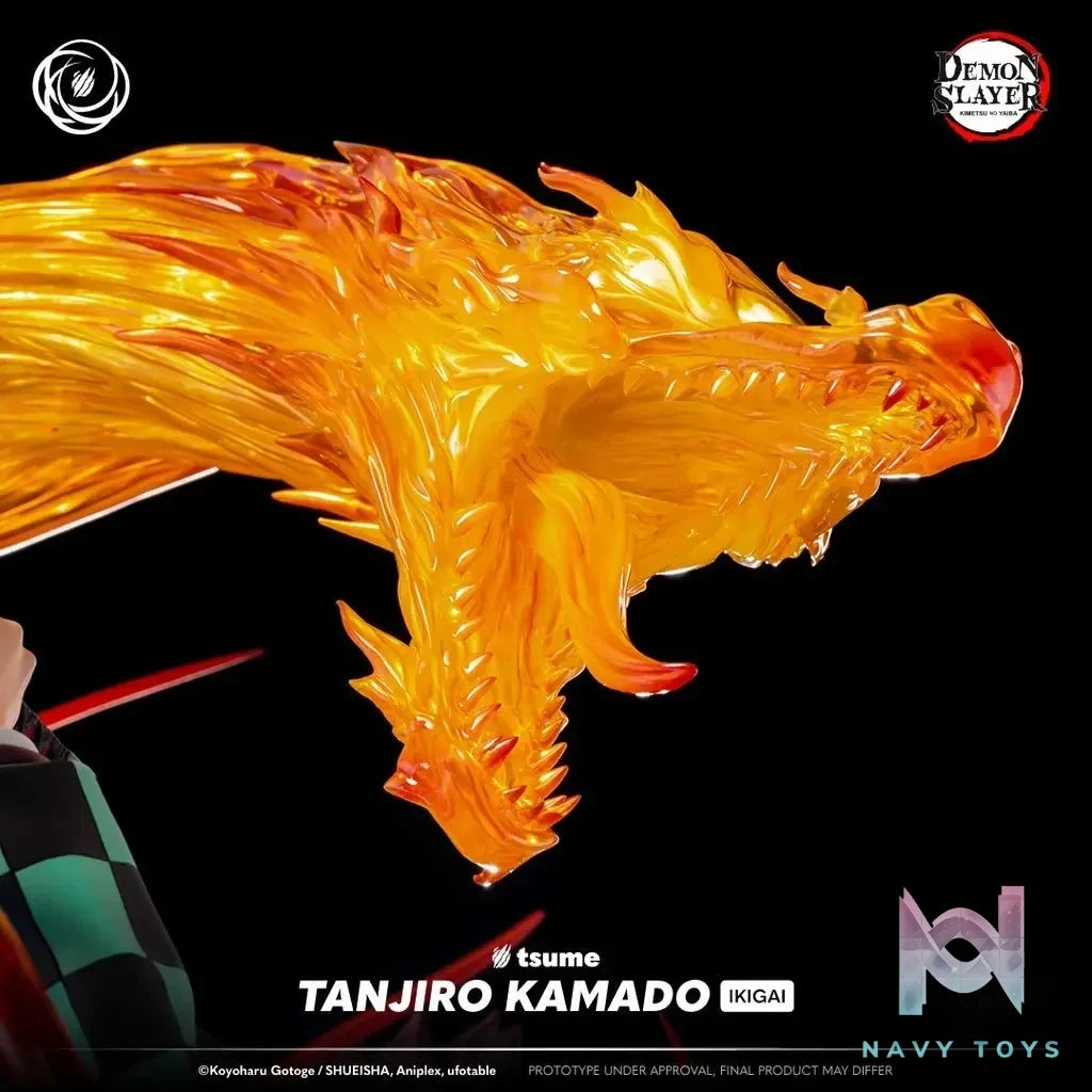 TSUME Studio - Demon Slayer Tanjiro Kamado (Licensed) resin statue Navy Toys anime figure