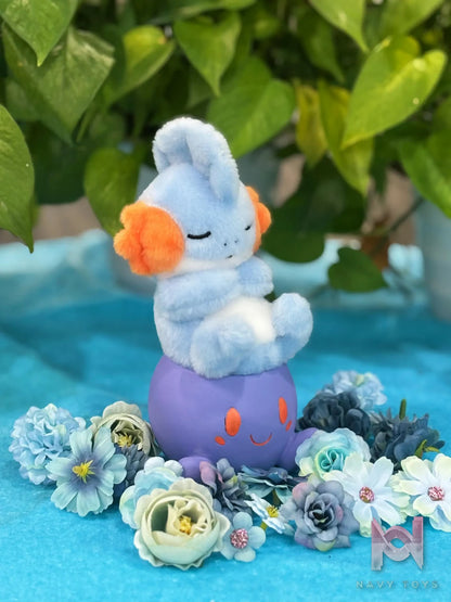 Zhu Yi Wan Jia Studio – Pokémon Plush Handmade Sleep Series Mudkip