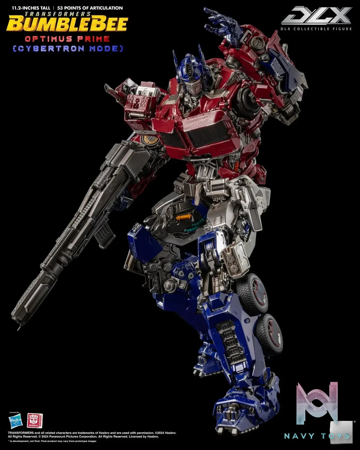 Threezero Studio – Transformers: Bumblebee DLX Optimus Prime Cybertron Mode