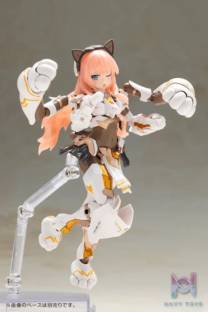 Kotobukiya – Frame Arms Girl Durga I [CAT ARMOR Ver. -Calico-] Plastic Model (Licensed)