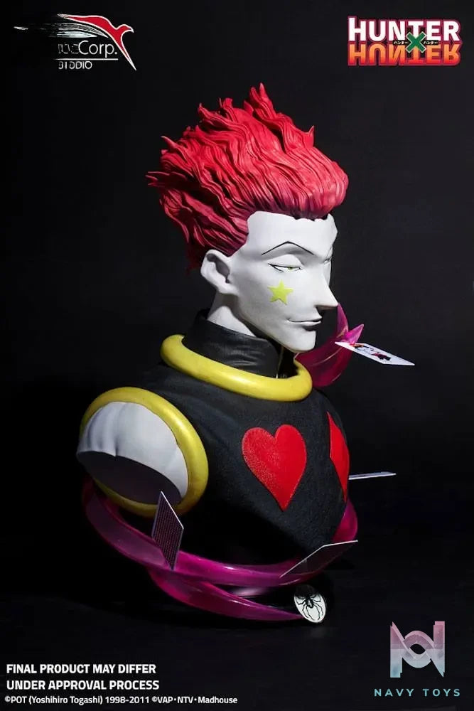 Taka Corp Studio – Hunter × Hunter Hisoka Morow Life-Size Bust
