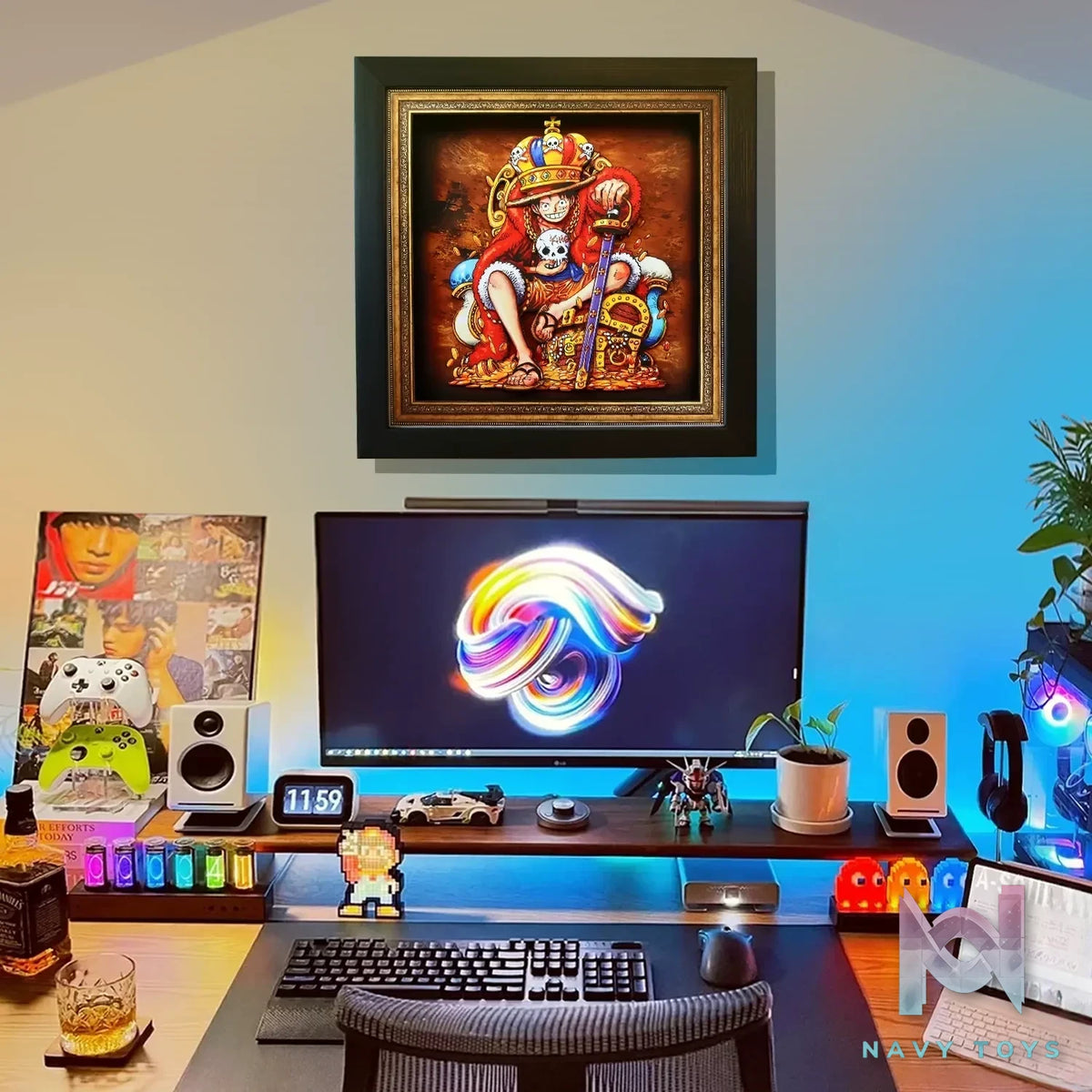 KALA HOME Studio – Monkey D. Luffy #03 3D Decorative Painting One Piece
