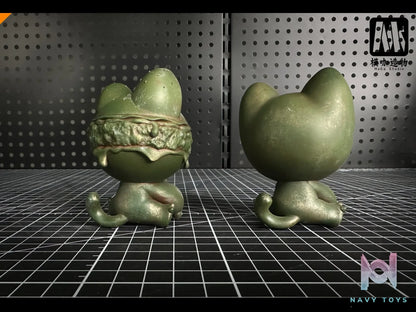 MoKa Studio – Original Palm Toy Series Bronze Cat (Licensed)
