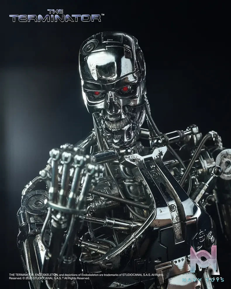 INART – T-800 Endoskeleton 1/6 Scale Collectible Action Figure Ag A036 (Licensed)