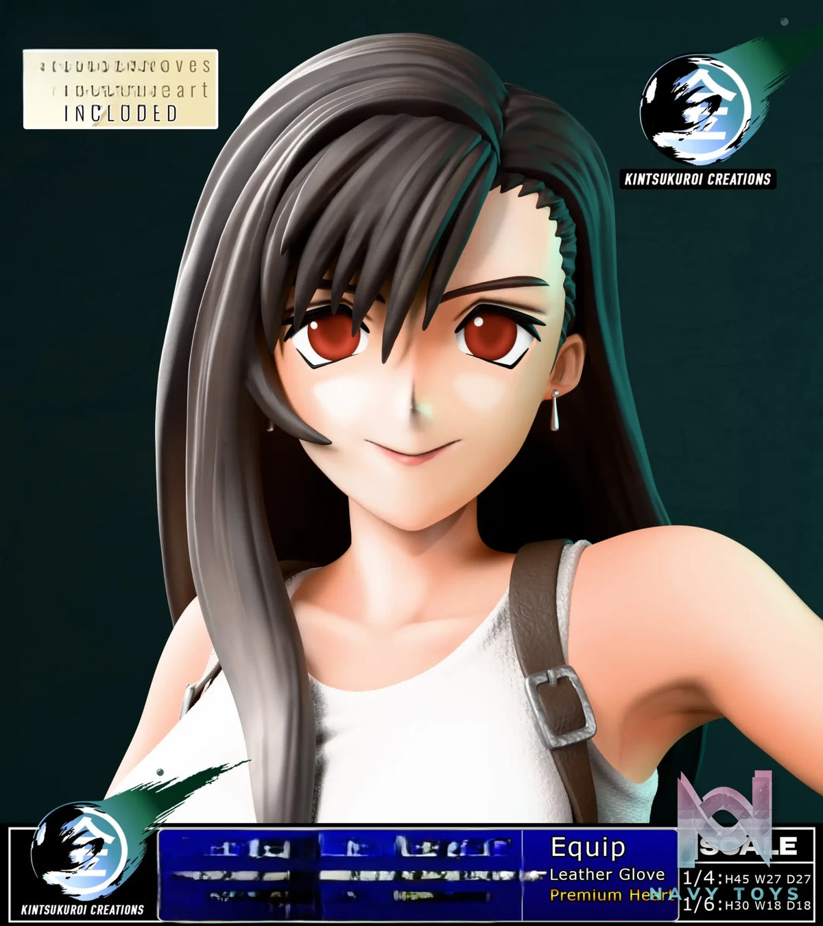 Kintsukuroi Creations Studio – Tifa Lockhart OG Final Fantasy VII