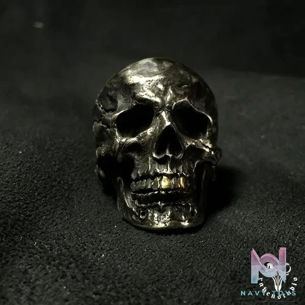 Raven Studio (silver jewelry) – Original Exclusive Design RS Skull Ring Original