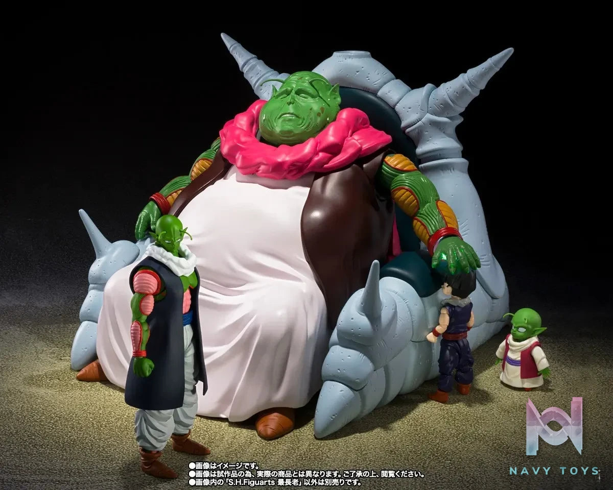 BANDAI – Tamashii Web Exclusive S.H.Figuarts Grand Elder Guru Namekian Elder (Licensed)
