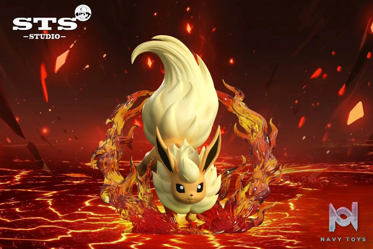 STS Studio – Pokemon 120 scale world 151 illustration series Jolteon & Flareon & Vaporeon