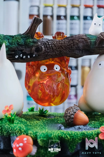 MMLAND Studio – Calcifer X Totoro Howl’s Moving Castle X My Neighbor Totoro