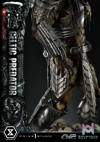 Prime 1 Studio Museum Masterline Alien vs. Predator Celtic Predator MMPR-05 MMPR-05S