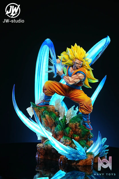JW Studio – Goku Super Saiyan 3 Kamehameha Dragon Ball