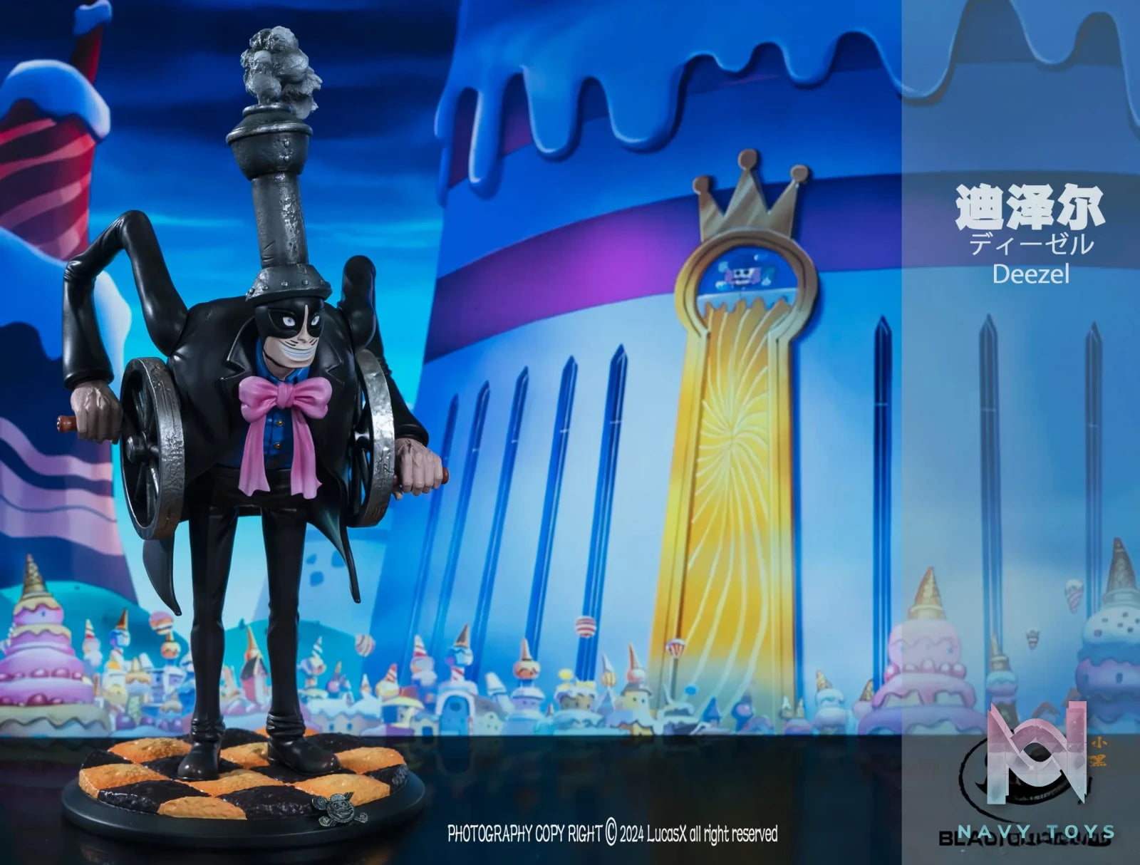 One Piece Big Mom Pirates#19 Diesel – Black Studio | Navy Toys