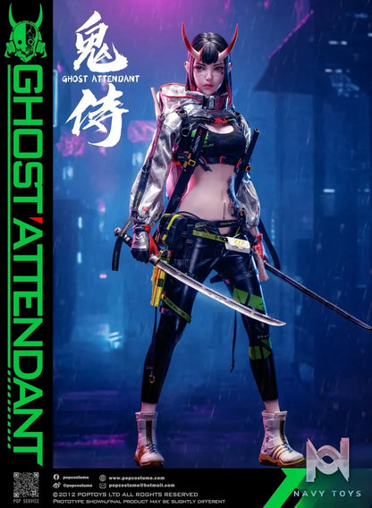 POP COSTUME Studio – Ghost Attendant 1/6 Action Figure GS-001 2.0 (Licensed)