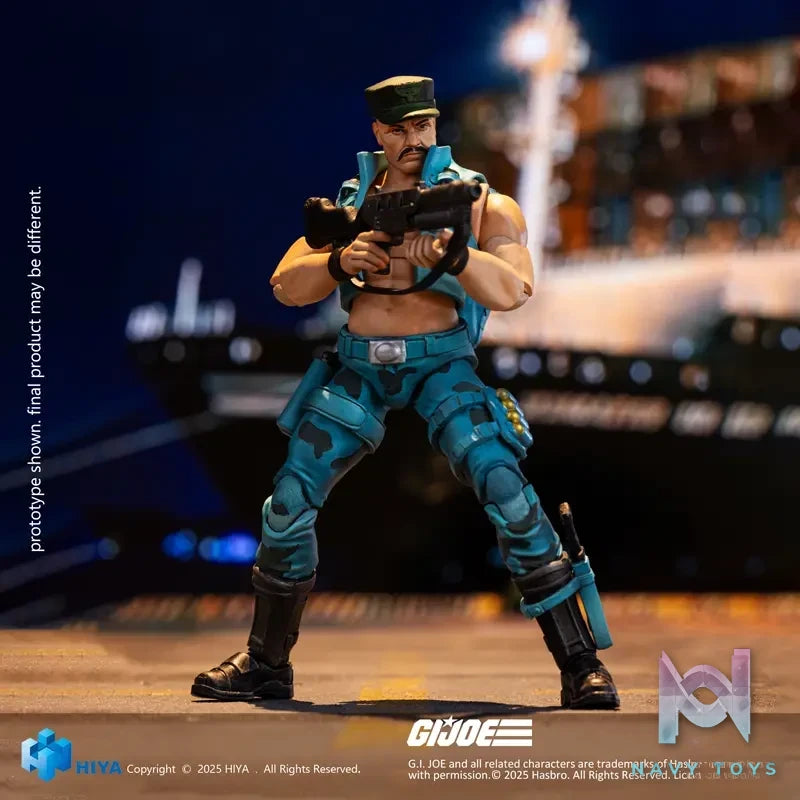 Hiya Toys – Exquisite Mini Series 1/18 Scale 4 Inch Gung-Ho Marine Version Action Figure (Licensed)