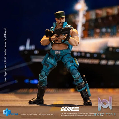 Hiya Toys – Exquisite Mini Series 1/18 Scale 4 Inch Gung-Ho Marine Version Action Figure (Licensed)