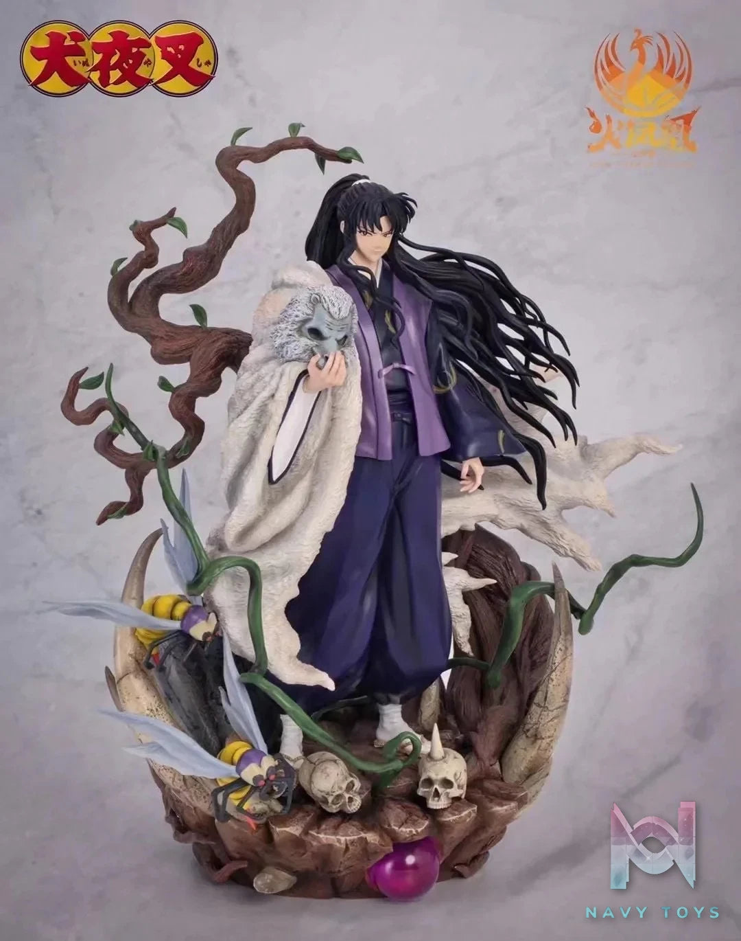 Naraku resin statue Fire Phenix Studio anime figure