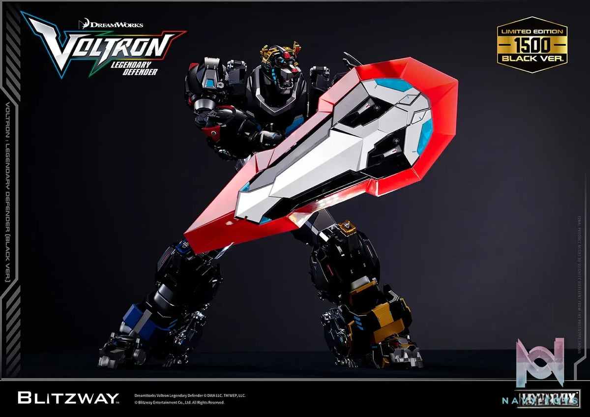 BLITZWAY – CARBOTIX Voltron (Black Ver.) Legendary Defender (Licensed)