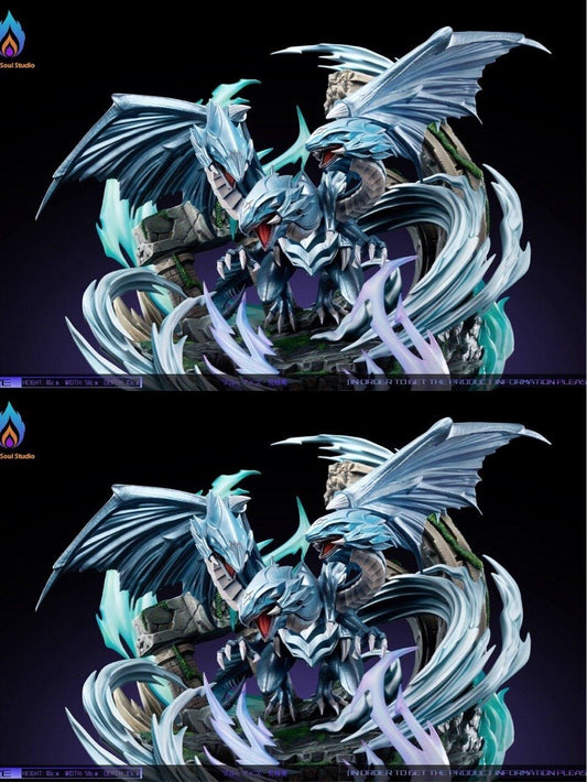 Blue Eyes Ultimate Dragon - Yu - Gi - Oh! - Duel Soul Studio resin statue Duel Sould Studio anime figure