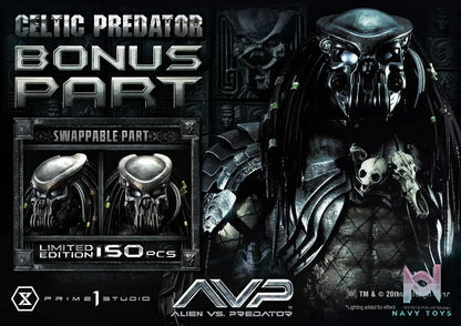 Prime 1 Studio Museum Masterline Alien vs. Predator Celtic Predator MMPR-05 MMPR-05S