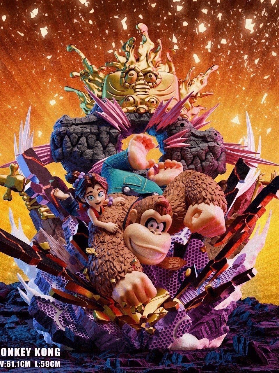 Donkey Kong Bananza - Donkey Kong - Wake Studio resin statue Wake Studio anime figure