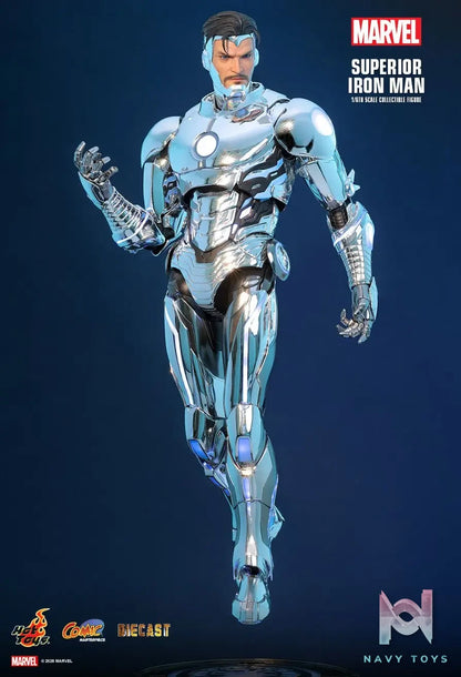 Hottoys – Marvel Comics Superior Iron Man 1/6th scale Collectible Figure CMS026D73 (Licensed)