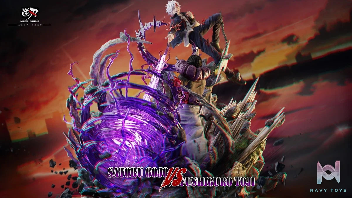Gojo Satoru vs Toji Fushigiro - Jujutsu Kaisen - Niren Studio resin statue Niren Studio anime figure