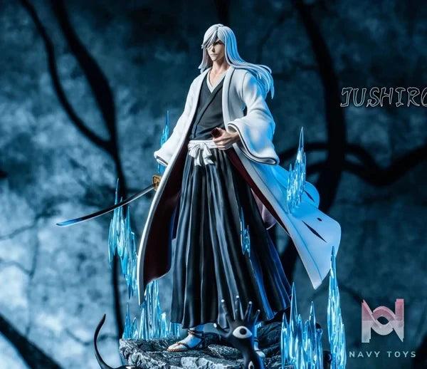 I.W Studio - Bleach: Thousand - Year Blood War Gotei 13 Series 11 Jūshirō Ukitake resin statue Navy Toys anime figure