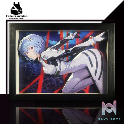 Tetsukurisha Studio – Ayanami Rei 3D Decorative Painting Neon Genesis Evangelion