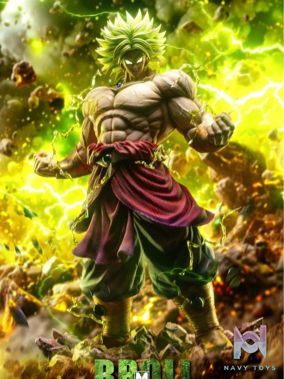 Broly - Dragon Ball - MAN Studio resin statue MAN Studio anime figure